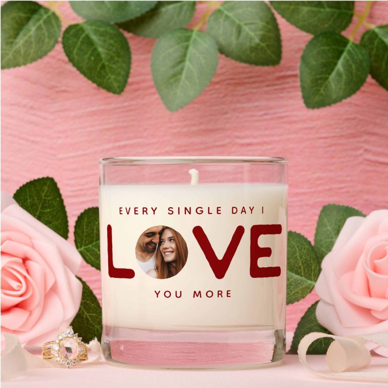 Personalized scented candles